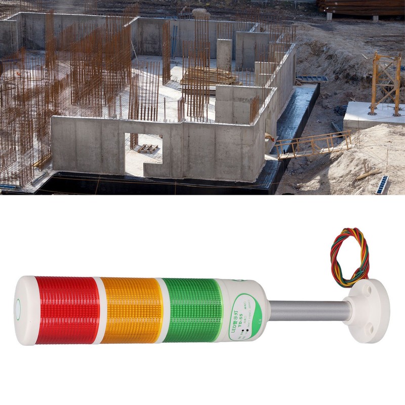 LED Stack Tower Light Industrial Warning Column Signal Indicator Lamp