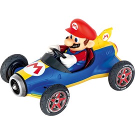 Carrera Pull & Speed I Mario Kart™ - Mach8 Twin Pack I Wind-Up Car Racing Car I Pull and Speed Car with Pull-Back Motor I For Boys and Girls from 6 Years & Adults I Racing Track