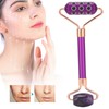 Facial Roller Tightening AntiAging Germanium Stones Facial Massage Jade Stone