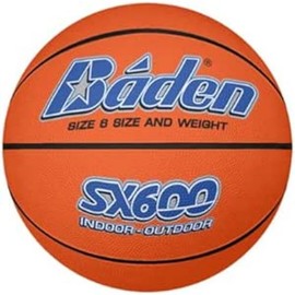 Baden Unisex Sx600 SX Range Composite Rubber Basketball Indoor and Outdoor Ball, Orange, 6 UK