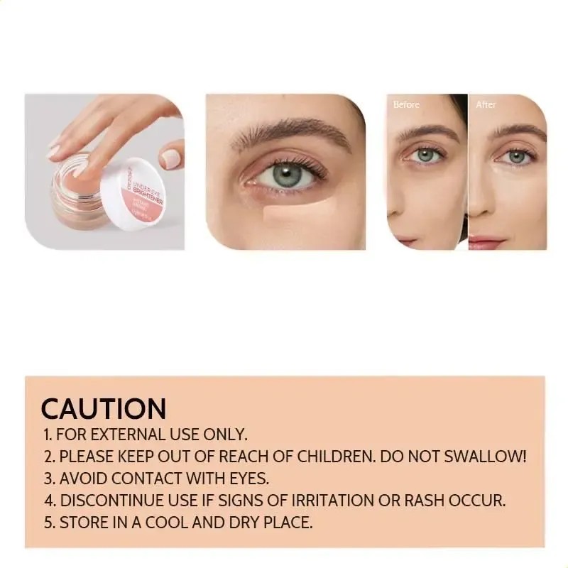 Corrector Iluminador De Ojos Para Ojeras Con Ácido Hialuróni