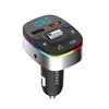 POFET Bluetooth Car Adapter, FM Bluetooth 5.0 Transmitter for Car,