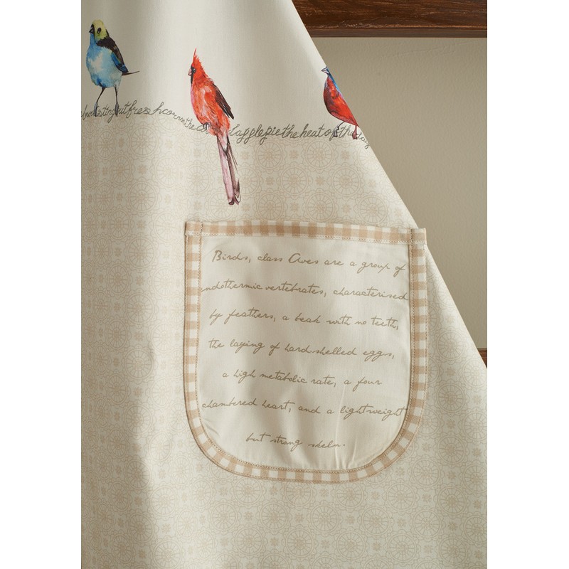 Maison d' Hermine Cloth Apron 100% Cotton (70 cm x