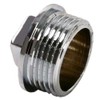 Pipe Tube Fittings Chrome Plug Stop End Cap Cover Ending