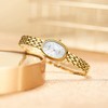 Diaofendi Petite Vintage Oval Gold Women’s Watch, Waterproof Elegant Watch