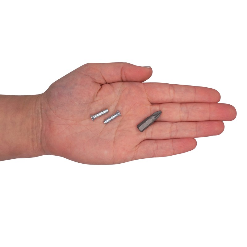 SKIR'CO (Pack of 300) Zinc Plated Euro Screws 5.0 x