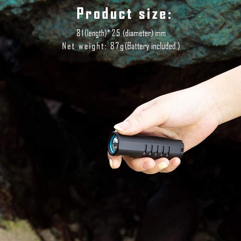 IMALENT LD70 EDC Flashlight Led Rechargeable Torch, Powerful Flashlight 4000