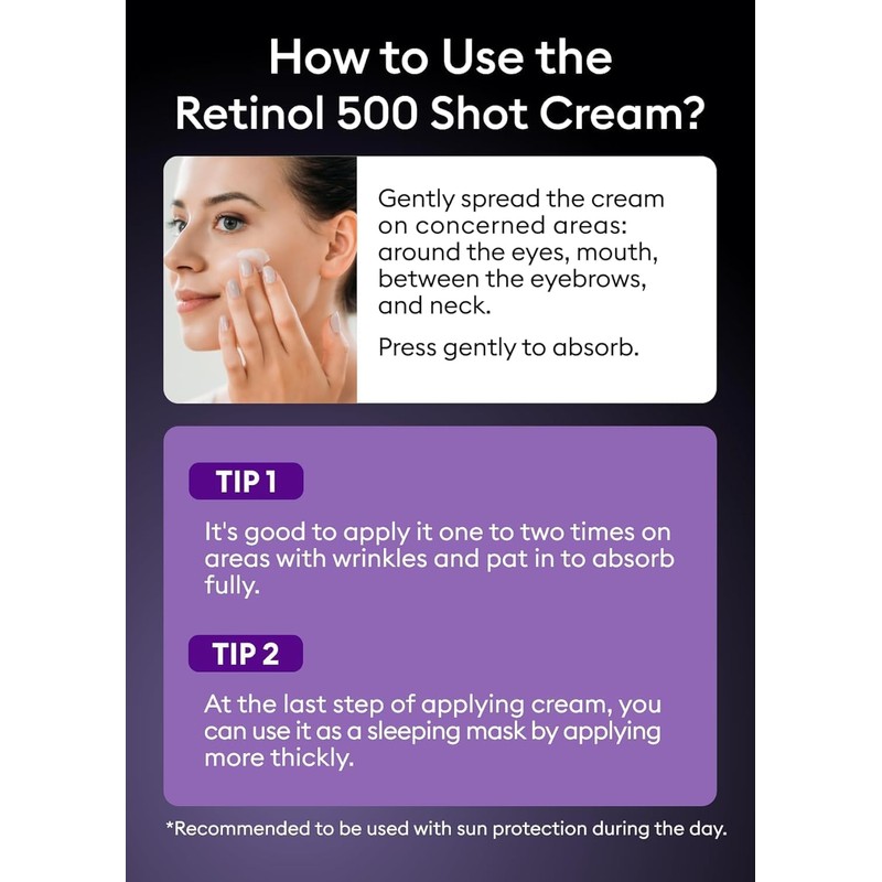 Crema Time Revolution Retinol 500 Shot Cream 60ML