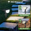 GKGG Solar Lights Outdoor Waterproof IP65, Solar Powered 76 LED