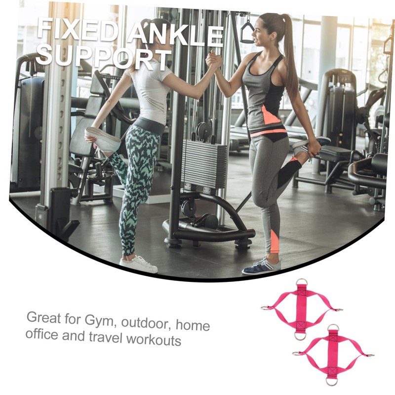 BESPORTBLE Ankle Straps for Cable Machines Women Fitness Foot Cuffs