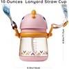 bc babycare Straw Sippy Cups for Toddler, No Spill Sippy