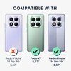 kwmobile Clear Case and Screen Protector Compatible with Xiaomi Redmi