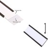 Baoswi 30 Pack Magentic Label Holders 2.5*7.6 cm (1*3 inches)