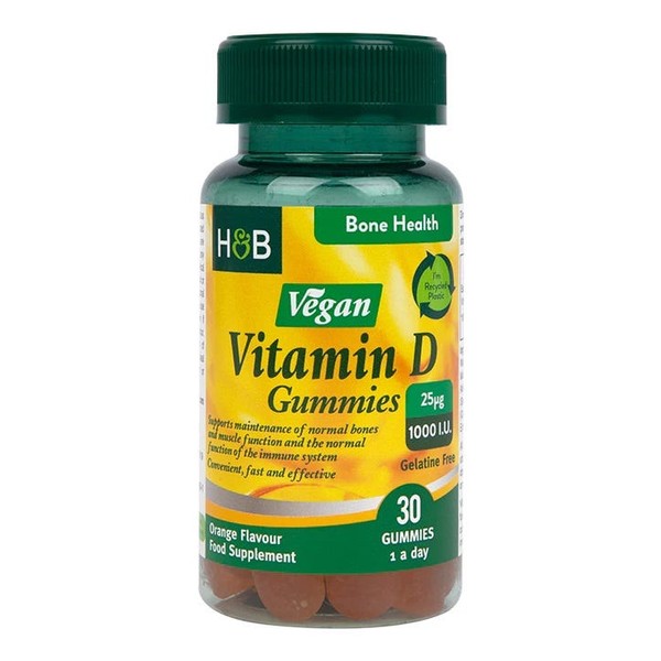 Holland & Barrett Vegan Vitamin D Gummies 1000IU