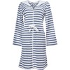 Erwin Müller Women’s Light Terry Towelling Bathrobe with Hood, Lightweight