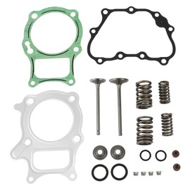 INEEDUP Cylinder Piston Gasket Top End Rebuild Kit Set Replacement for 2002-2020 for Honda for Recon 250 14761-HN6-000 14781-HA0-770 12209-HM8-A41
