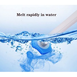 ChuangChi 24 PCS Disposable Toilet Brush Replacement Head, Disposable toilet brush refill head, Disposable Toilet Brush Replacement Head (24 pcs)