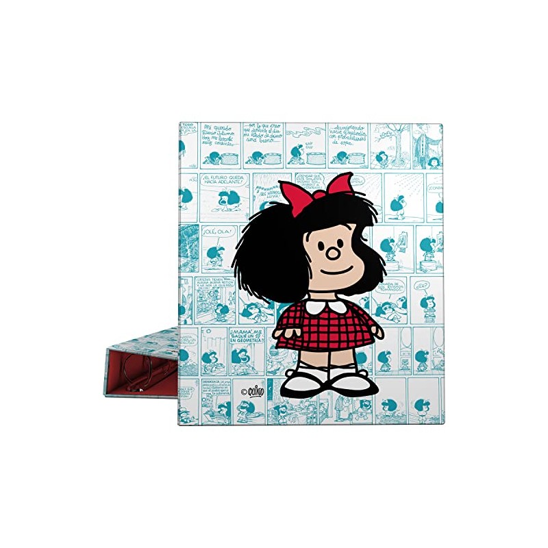 Grafoplás Ring Binder A4 | 4 Mixed Rings 40 mm