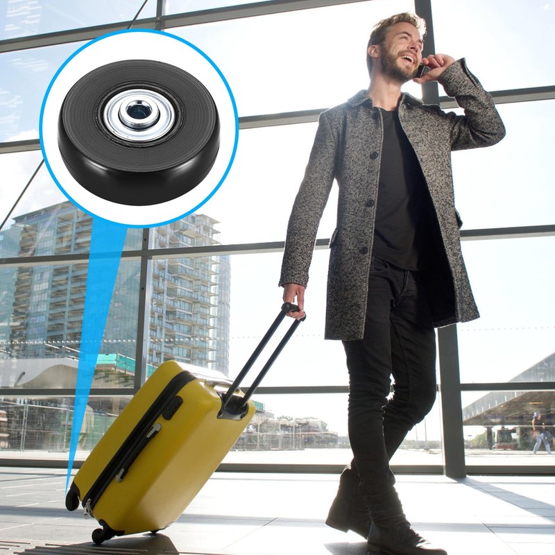 Pack of 4 Suitcase Wheels Replacement Wheels Suitcase Wheels Replacement