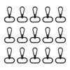 sourcing map 15Pcs Swivel Clasps, 0.98 Inch Oval Ring Lobster