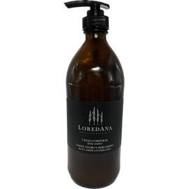 LOREDANA | Crema Corporal Ámbar Negro Y Bergamota | Ayuda A Hidratar, Humectar Y Tiene Antioxidantes Que Oxigenan La Piel | Da Frescura A La Piel | Li