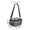 600D Oxford Fabric Square Waterproof High Capacity Outdoor Single Shoulder