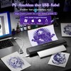 Yowell H1 Tattoo Printer Bluetooth, Stencil Printer, Tattoo Printer with