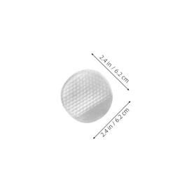 120piezas Unidades de Discos Desmaquillantes Redondos con Bolsillo para Mano Bordes Doble Textura de Perla para Rostro Ojos y Labios sin Lanas ni Resi