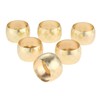 Napkin Rings Round Metal Napkin Rings for Restaurant Commercial Hotel