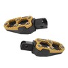 1 Pair Motorcycle Footpeg Left Right Anti Slip Universal Aluminum