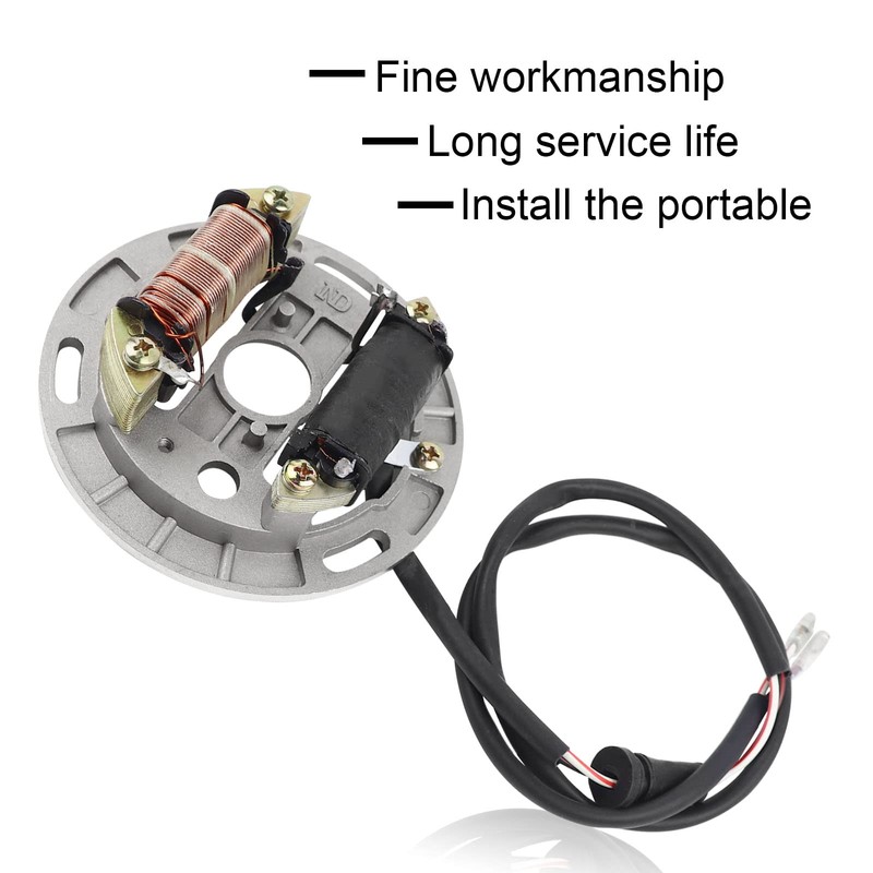 FLYPIG New Stator for Suzuki LT 80 LT80 Quadsport 1987-2006