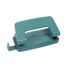 2 Hole Paper Punch,Metal Two-Hole Punch,2 Holes Puncher for File Folder,Adjustable Manual Paper Puncher Office Punchers for A4/A5/B5 Looseleaf Book and Home Supplies(Green)