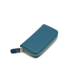 Instyle Japan Key Case, 6 Card Pass, IC Card, Smart Key, Choose Color Type, Zipper Sky Blue