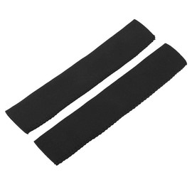 Keenso 1 Pair of Paddle Grips, 6-Colour Neoprene Soft Non-Slip Protective Grips for Efficient Paddling (Black) Boating