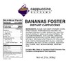 Cappuccino Supreme 2 lb bag Bananas Foster Instant Cappuccino Mix