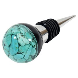 REALBUG Turquoise Mineral Resin Wine Stopper