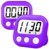 2 Pack Digital Kitchen Timer for Cooking Big Digits Loud