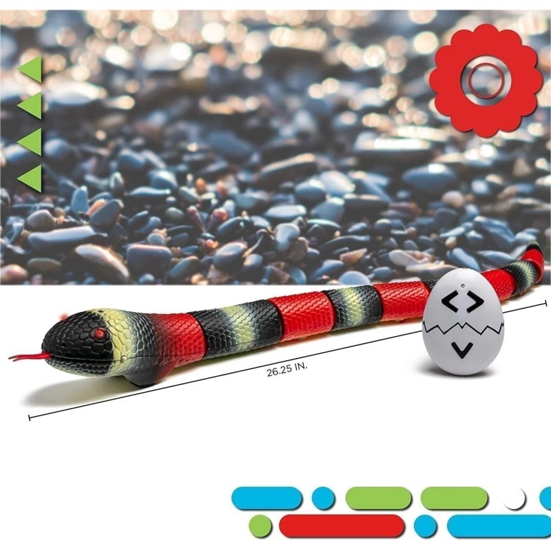 Discovery Kids Remote Controlled King Snake, Realistic slithering RC Reptile...