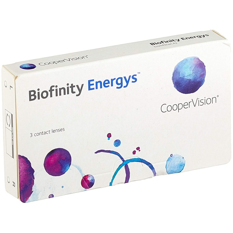 Cooper Vision Biofinity Energys, Monatslinsen weich, 3 Stück / BC