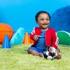 Bright Starts Oball Grippin' Goals Rattle Soccer Ball - Black