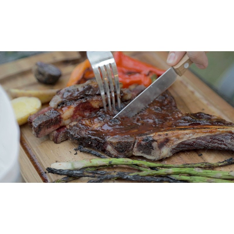 Yukon Glory Steak Board for Serving Steak, Meat, and Poultry
