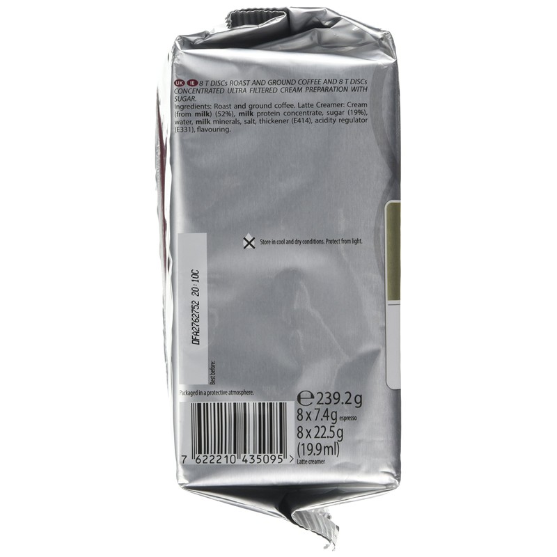 Tassimo Costa Latte 16 T-discs (Extra Large Cup Size) 8