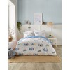Fusion - Beach Huts - Duvet Cover Set - Double