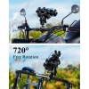 BRCOVAN Motorcycle Phone Mount Holder with Vibration Dampener Anti-Shake Hand...
