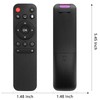 Molgoc Replacement Remote for Mini Projector,Compatible with Magcubic HY300Pro,HIPPUS HY300Pro,Aubor
