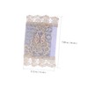 TEHAUX 2pcs Lace Fridge Handle Covers Decorative Door Protector Durable