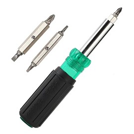 Bates- 11-in-1 Screwdriver/Nut Driver, Multi-Bit Screwdriver, Multi Screwdriver, 11 in 1 Screwdriver, Screw Driver, Multibit Screwdriver, All in One Screwdriver, Multitool Screwdriver