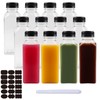 12oz Juice Bottle, Happybase 12 Pack 350ml Plastic Juice Bottles