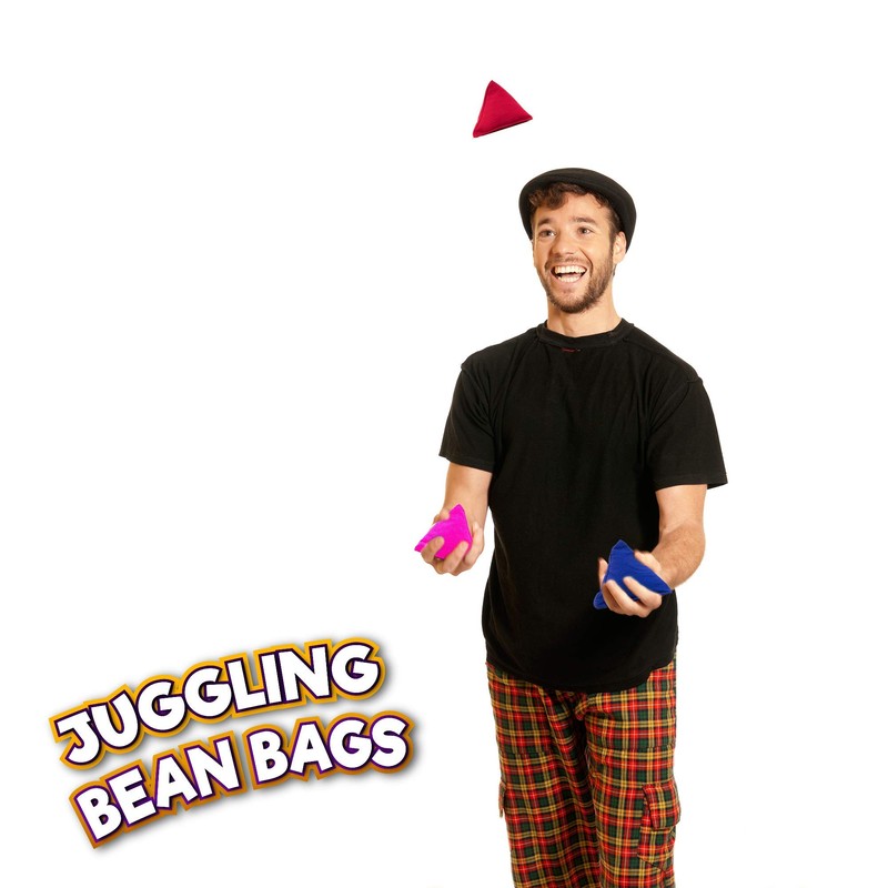 Juggle Dream 5 x Tri-it Juggling Bean Bags Unlimited Fun