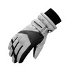 SNOTEK Kids Winter Gloves for Ski, Snowboarding, Snowmobiling (Grey/Black, S)